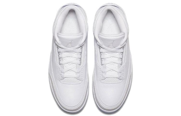 Jordan 3 Retro 'Чисто-белый' 2018 136064-111