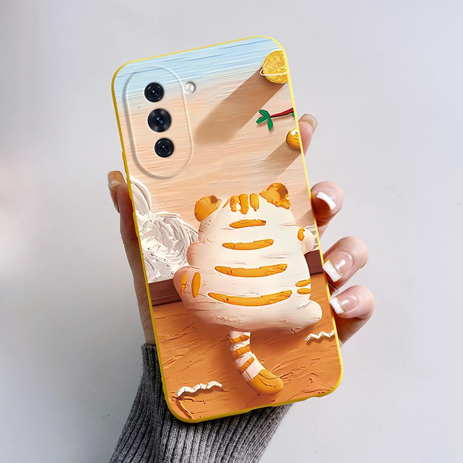 For Huawei Nova 10 Case Soft Silicone Stylish Painted Cover For Huawei Nova 10 Pro Bumper Back Coque Phone Case Nova10 Se Fundas