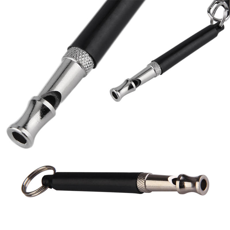 Собачий свисток для остановки лая, бесшумный ультразвуковой отпугиватель звука, поезд с ремешком