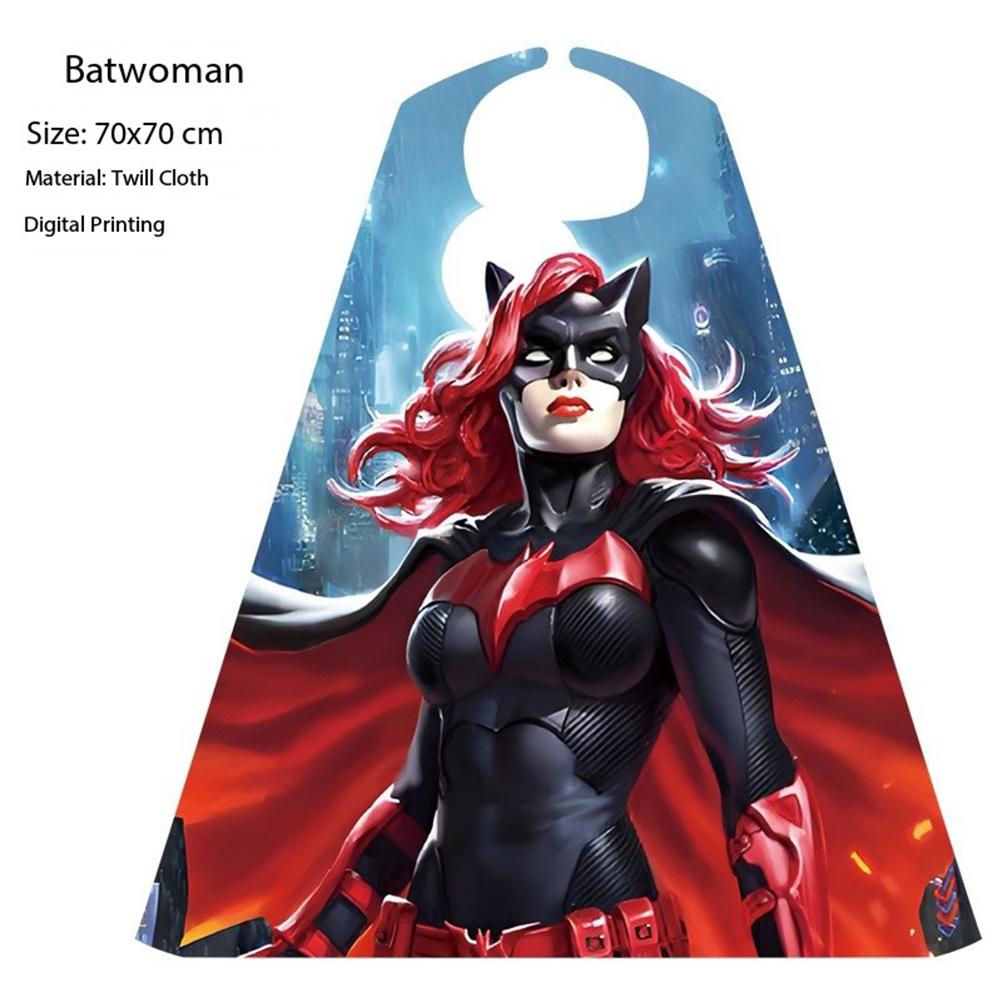 Super Hero Cloak Birthday Stage Cosplay Costumes Masquerade Mask Cloak Set Hulk Thor Cape Halloween Birthday Party Gift