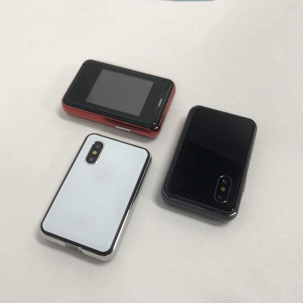 8XR Super Small Phone 2G GSM 1.77inch Touchscreen Wireless Dialer 350mAh CellPhone SMS Multimedia Feature Phone