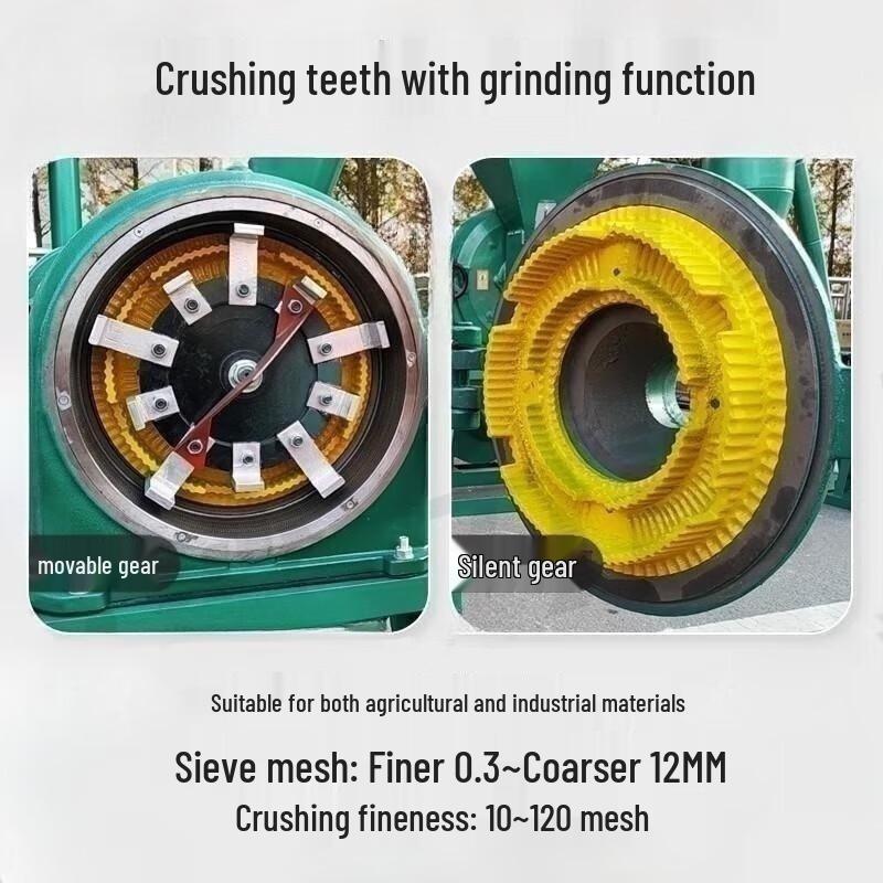 Jundelun Model 60 Self-Priming Corn & Feed Grinder CN plug (adapter included)