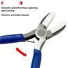 Нейлоновые губки плоскогубцы Плоскогубцы из углеродистой стали DIY Инструменты для рукоделия для изготовления ювелирных изделий, бисероплетения, петлевания, формовки проволоки
