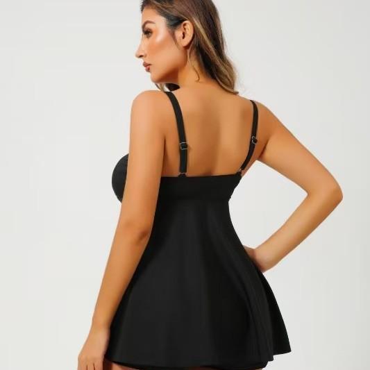 1011 summer women's one-piece swimsuit covers the meat and looks thin, suspenders, beach pool party, bikini sports