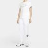 Nike T Shirts Women's White Crew Neck Moderate Straight Fit CU5808-072