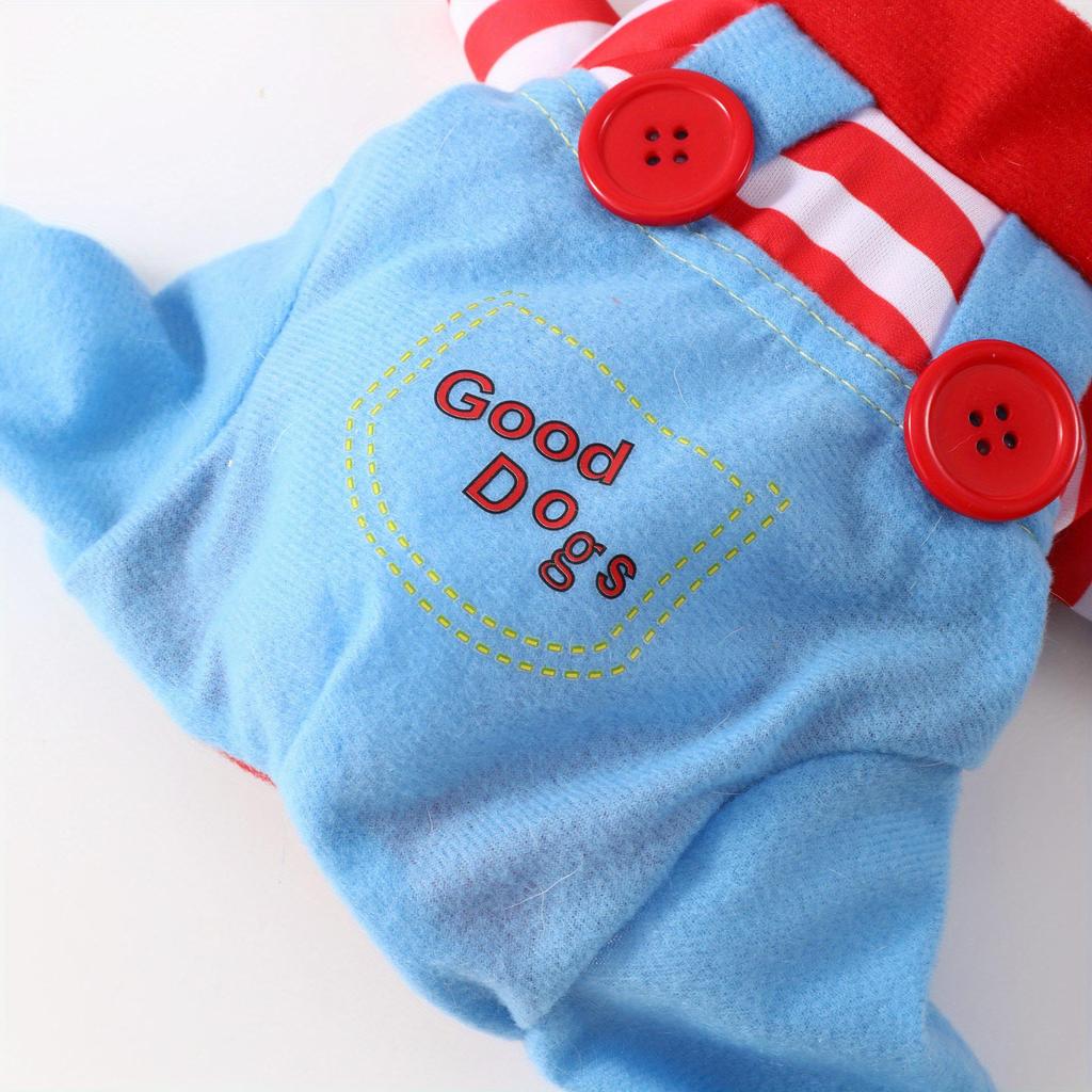 Кукла-убийца кошек Костюм на Хэллоуин - Забавный косплей для питомцев