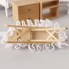 1:12 Wooden Ironing Board Mini Flat Iron Furniture Model Sewing Life Dollhouse Miniature Scene Decor Toy Micro Scene Props
