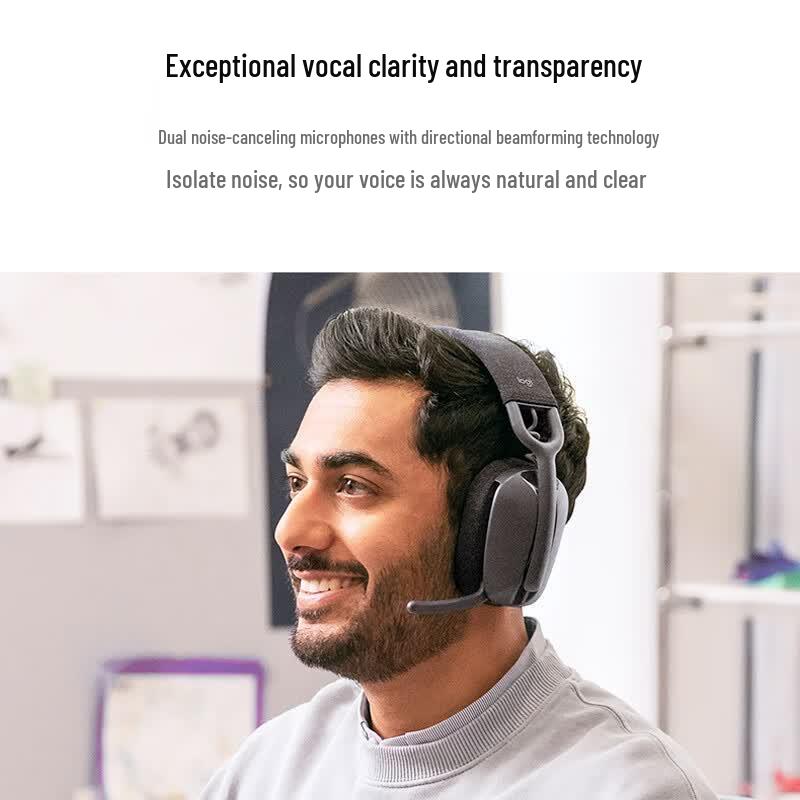 Беспроводная Bluetooth-гарнитура Logitech Zone Vibe Wireless MS