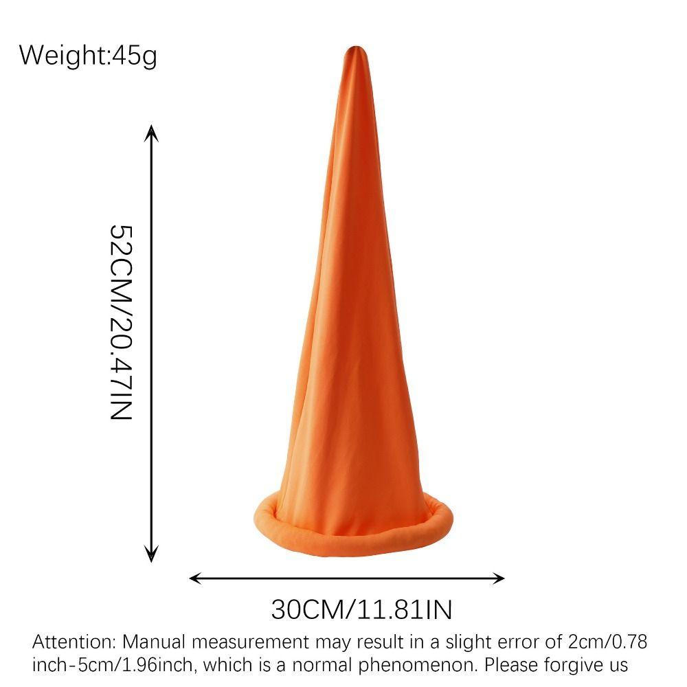 Polyester Party Dwarf Hat Solid Color High Elasticity Elf Cosplay Cap Breathable Gnome Costumes Hat Cosplay Event