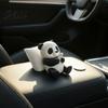 Забавные подарки для снятия стресса 3D-печатные фигурки панды, милые и в виде подушки, настольная статуэтка-скульптура, уникальный декор для дома и офиса, креативный