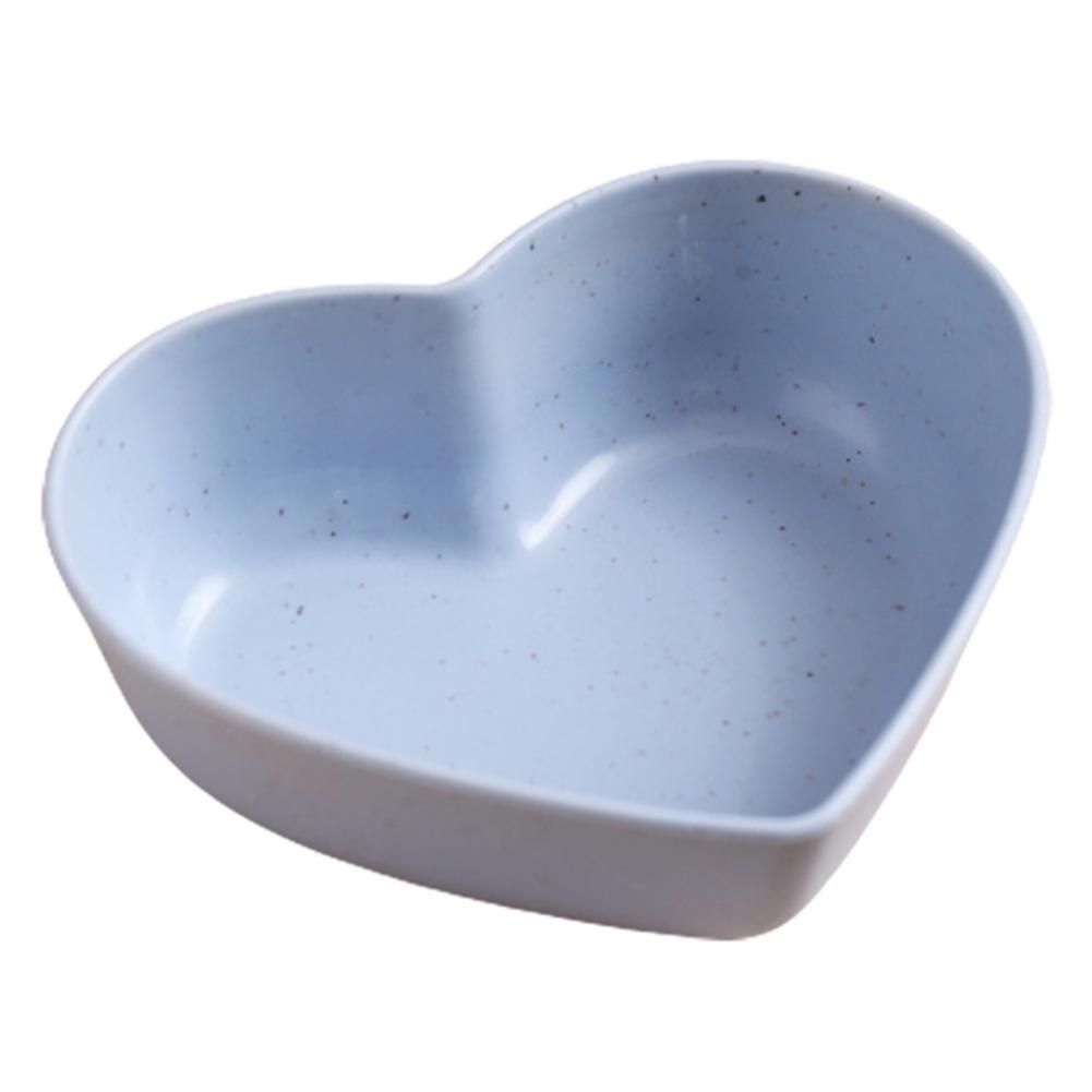 Кухонная тарелка для соуса Чашка для соевого соуса в форме сердца Миска для соуса Маленькие тарелки для закусок Тарелка для закусок Блюдо для приправ