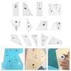 3/4/5Pcs Sewing Patchwork Rulers for Accurate Measuring Clear Acrylics Quilting Ruler Templates Patchwork Ruler Tool