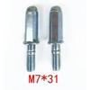 2pcs/lot Motorcycle Exhaust Escape moto Nuts screw M6 M7 M8 125cc 250cc chinese dirt pit monkey bike 110cc scooter muffler Studs