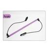 purple pilates bar & resistance band set