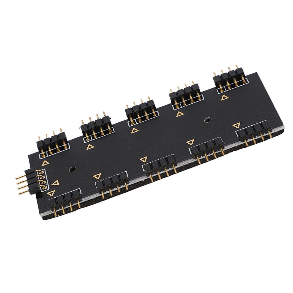 Компьютер, 10-канальный концентратор RGB, материнская плата с модом для ПК, удлинительный кабель для вентилятора RGB (12 В 4-контактный)