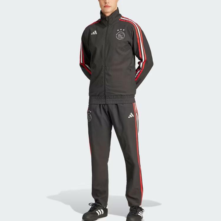 adidas AJAX AMSTERDAM БРЮКИ-ТРЕКСТИЛЬНЫЕ Футболка Низ Мужской Черный IN9074