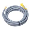 3.66m 3/8in RV Gasoline Extension Hose Fittings Quick Connect Gasoline Tank Gas Line Hose with Male 