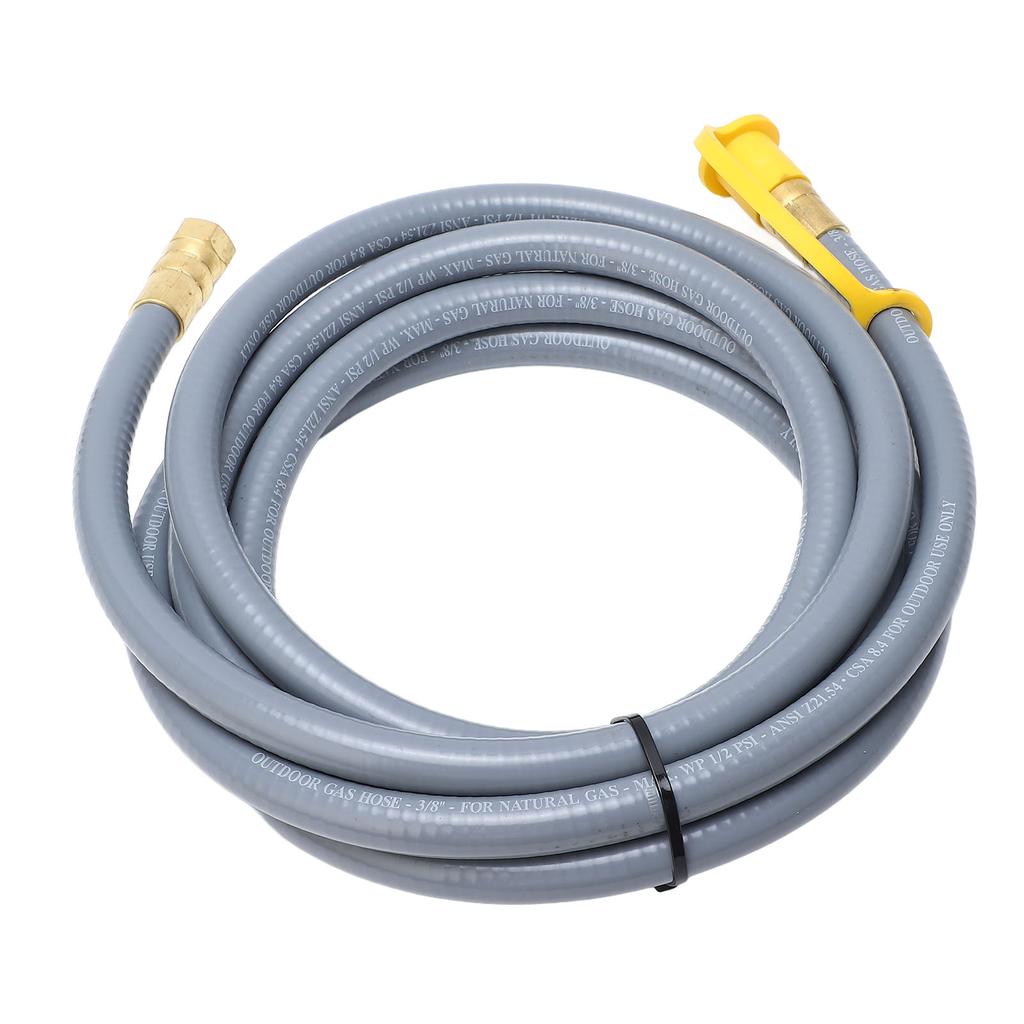 3.66m 3/8in RV Gasoline Extension Hose Fittings Quick Connect Gasoline Tank Gas Line Hose with Male 