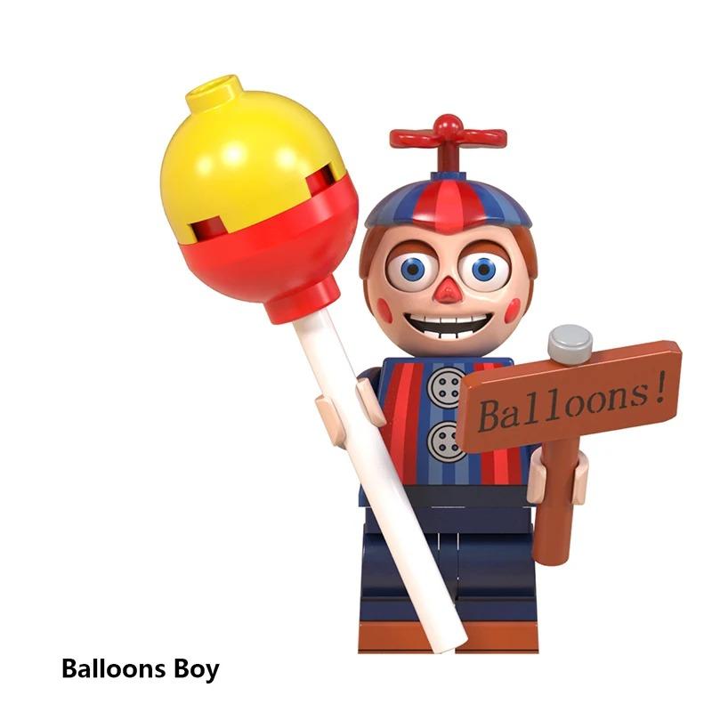 НОВЫЕ фигурки из игры FNAF Nights, мини-фигурки, конструктор, скелет, игрушки-триллеры, подарок, детские игрушки, форма, король
