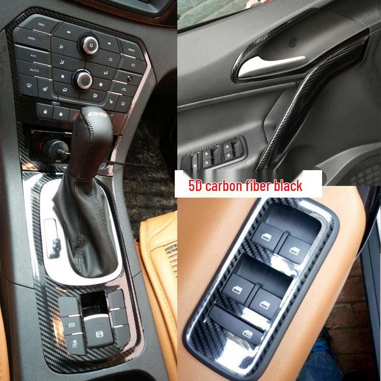 Ruiteng Carbon Fiber Interior Stickers for MGGS Console Decor
