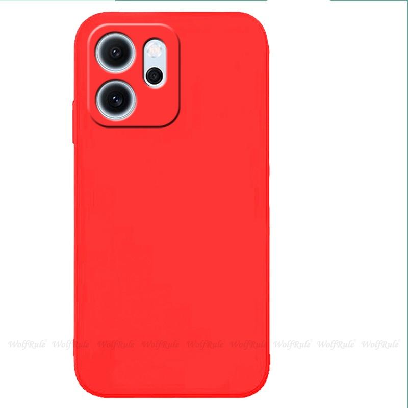 For OPPO Reno 14F Case Cover Reno 14F Capas Liquid Silicone Phone Bumper Back Shockproof TPU Soft Fundas OPPO Reno 14F