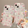 Fresh Floral Chains Are Suitable for Apple 15 Mobile Phone Case Iphone14/13pro Transparent Silicone Xsmax