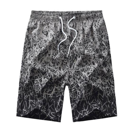 Мужские плавки, свободные красочные быстросохнущие повседневные мужские купальники для плавания