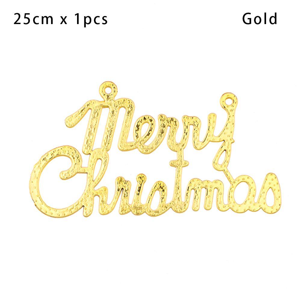 Accessories Party Supplies Merry Christmas Pendant Xmas Tree Decor Hanging Ornament English Letter