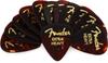 Pick Classic Tortoise 351 Extra 12 Count Celluloid, Shell, Shape, Heavy,