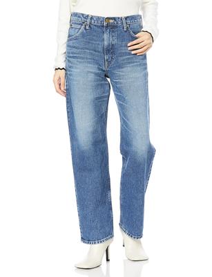 Джинсы Lee Wide Straight, размер LL2641, женские, синие, XS,