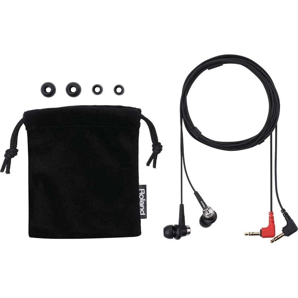 Roland Roland CS-10EM Binaural Mic Earphones Integrated Stereo ASMR Field Recording