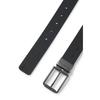Boss Reversible Belt Cowhide Logo Detail Black 50529771004
