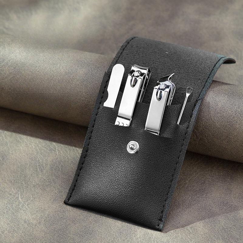 4/10/16 шт. Профессиональный набор для маникюра и педикюра. Набор для ухода за ногтями из нержавеющей стали. Дорожный маникюрный набор