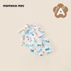 Mamimaka Summer New Product Boys' Summer Beach Style Shirt Set