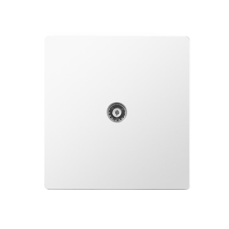 FALIANG 13A 2 Outlets AC 250V PC Material Multi Socket British Standard Modern White Color Luxury Multi-function Sockets