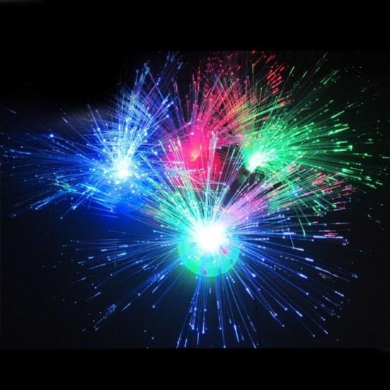 Изменение цвета волокна ночник оптическая лампа светодиодная праздничная фестивальная вечеринка декор