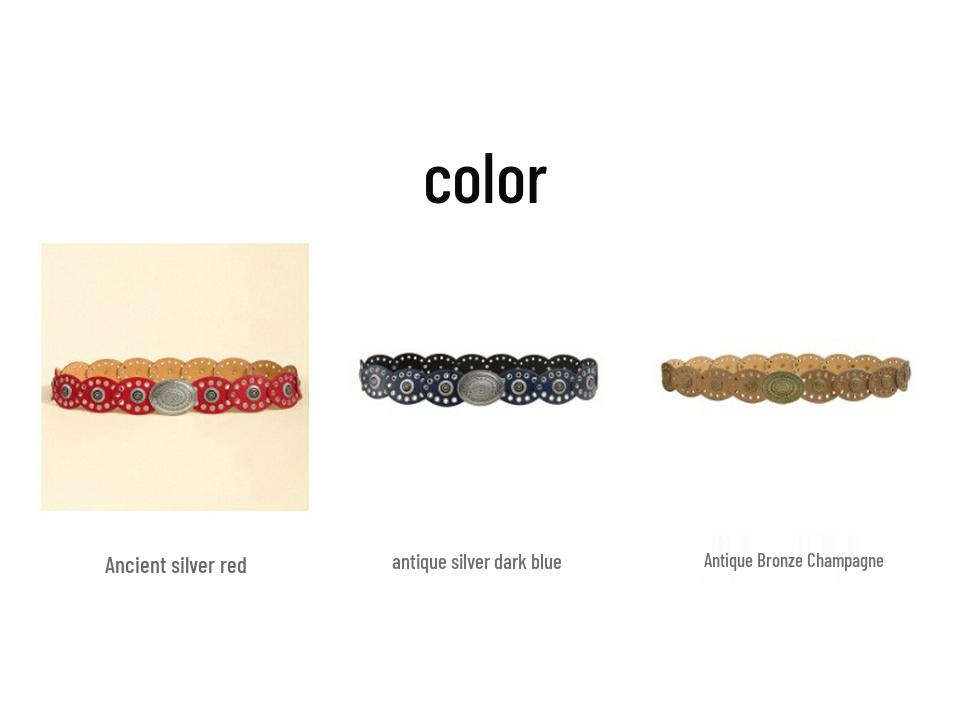 Женский ретро-платье с овальным поясом-люверсами в стиле пустоши