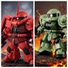 Милая сборная модель игрушка Заку II Серийная версия Q Версия Робот-модель Mobile Suit для детей Игрушки Подарок