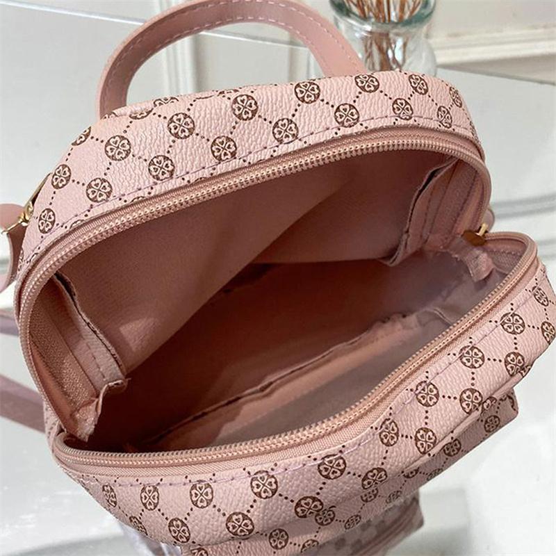 Мини-рюкзак через плечо, сумка в клетку для женщин, модный кошелек для телефона на плече