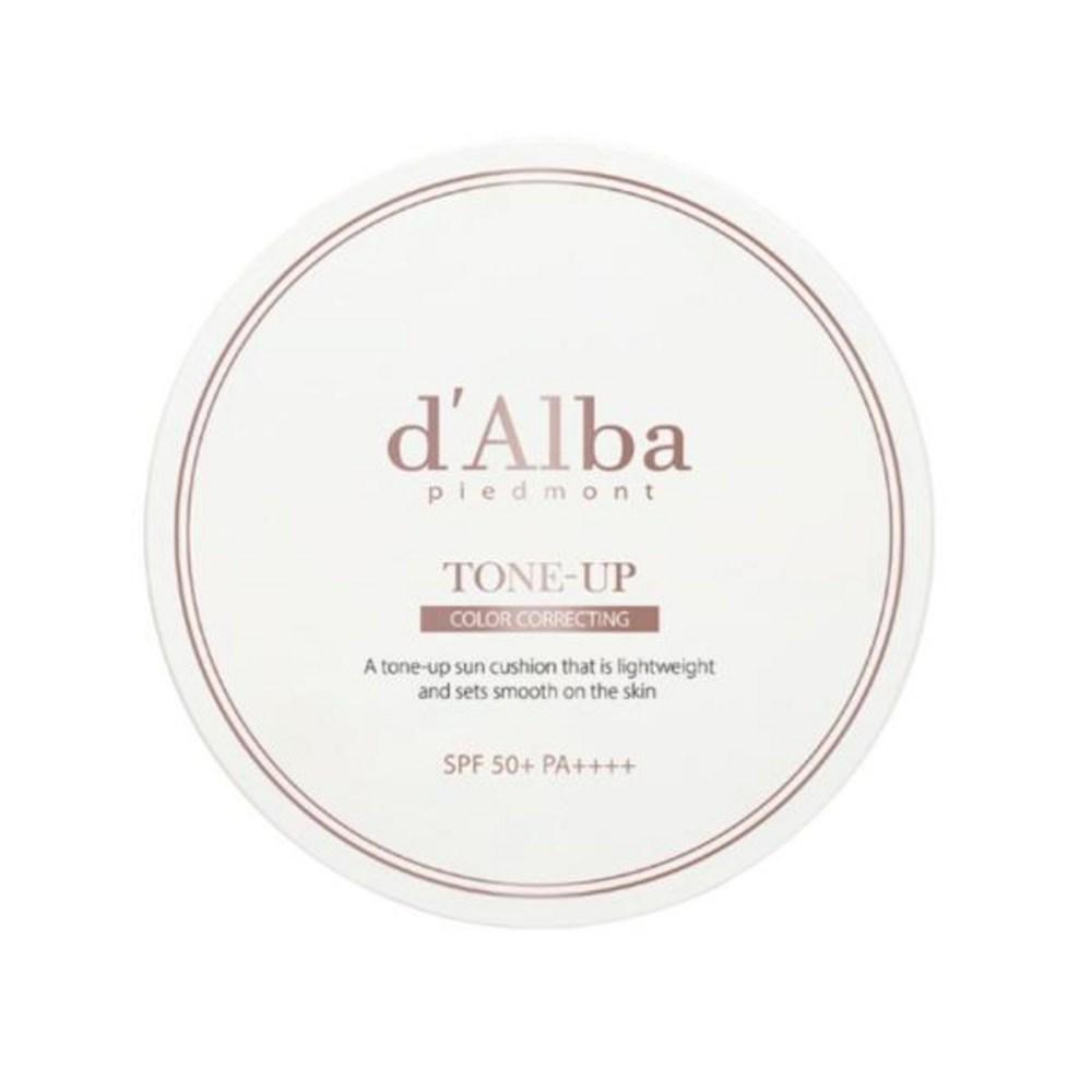 Dalba Sun Cushion 15g Waterful Tone Up, [Set] Tone Up Sun Cushion 15g + Tone Up Sun 50ml, 1 Piece