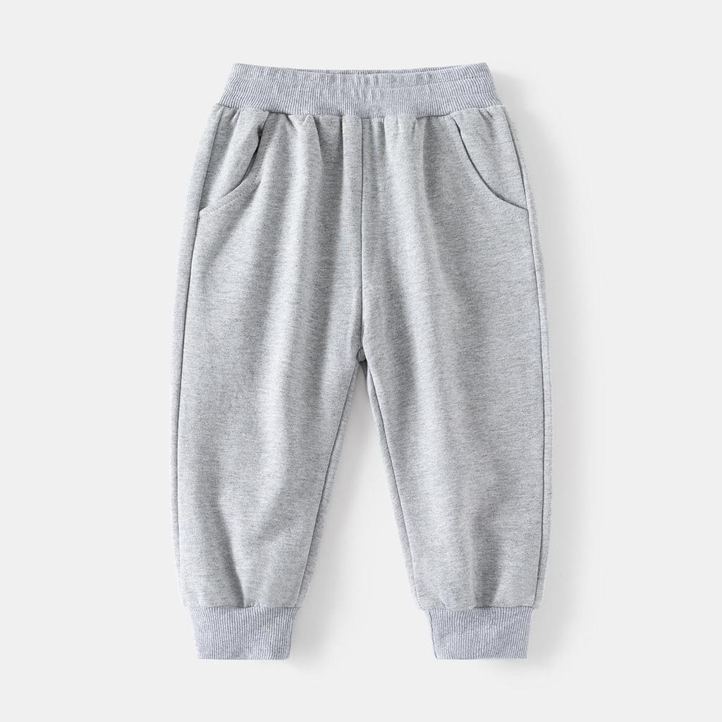 Autumn New Boys' Sweatpants Korean Version Children's Clothing Solid Color Children's Sports Pants Casual Pants