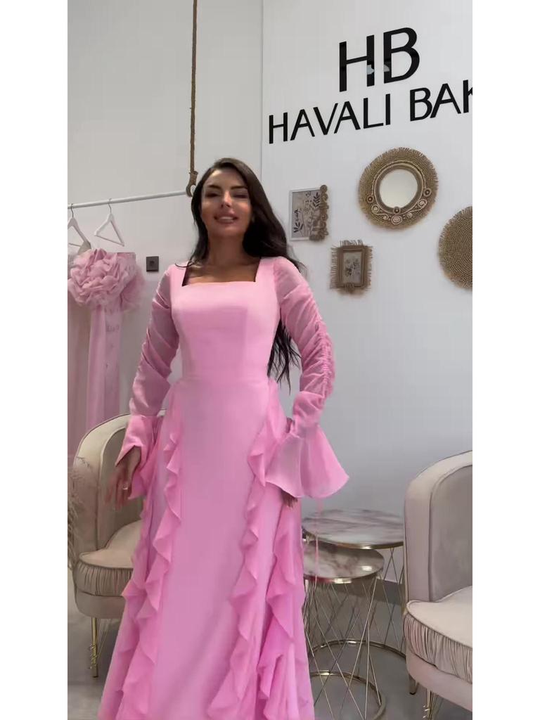 Весеннее ретро элегантное платье с длинным рукавом и приталенным силуэтом для женщин 2025