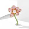 Elegant Lotus Brooch, High-end Women's Exquisite and Versatile Chinese Style Pearl Brooch, High-end Sense Brooch