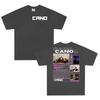 Rapper Cano Triana Tour 2025 Graphic T Shirt Men's Hip Hop Punk Short Sleeve T-shirt Oversized Unisex Cotton T Shirts Streetwear