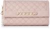 And Overlap Long Wallet Enamel Gloss Logo Embossed Brooch Included Gorgeous Card Storage Large Capacity PDLWDAT1 Pink [Pinky Diane] [General]