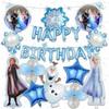 [SENDENG] Frozen Birthday Decorations, Frozen Balloons, Birthday Balloons, Happy Birthday Decorations, Children's Day Events, Girls' Decoration Set,