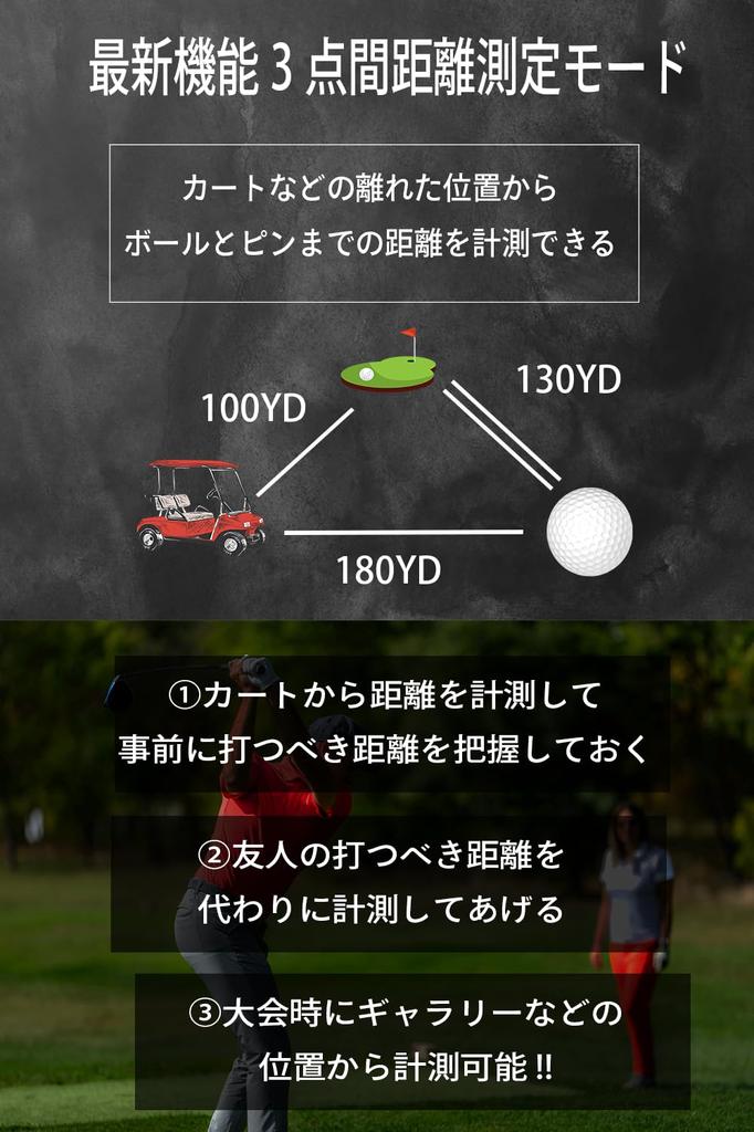NINJOR GOLF Гольф Лазерный Дальномер Серия NJ MINI Компактный Размер 122 г Гольф Дальномер (PRO OLED, серебристый)