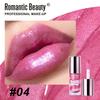 Frosted Lip Glaze Tinted Easy to Color Lip Gloss Moisturizing Lip Balm Non-Stick Cup Shimmer Lipstick Makeup