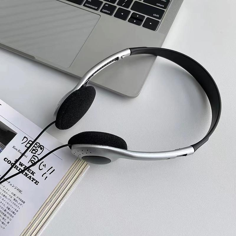 1 шт. Ретро Классическая гарнитура Музыка MP3 Walkman Ретро Ощущения Портативные Проводные Маленькие наушники Спорт Мода Фото Реквизит