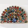 Women's Crystal Peacock Brooch Pin Rhinestone Brooches Gifts Wedding Party Lapel